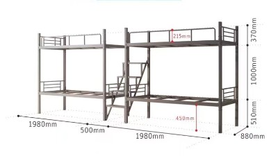 學(xué)生用上下鋪鐵架床